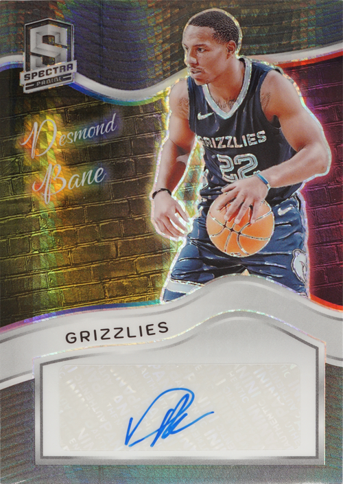 Desmond Bane trading card
