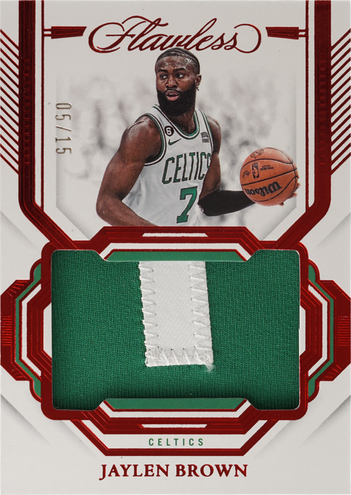 Jaylen Brown trading card