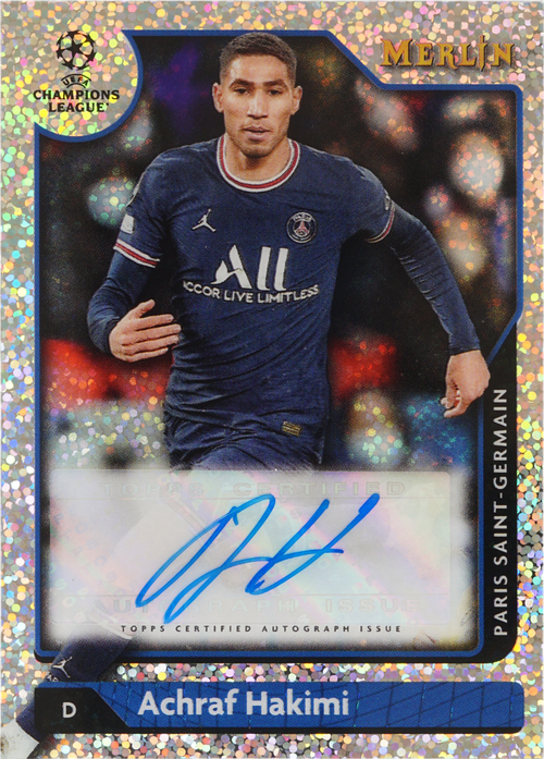 Achraf Hakimi trading card