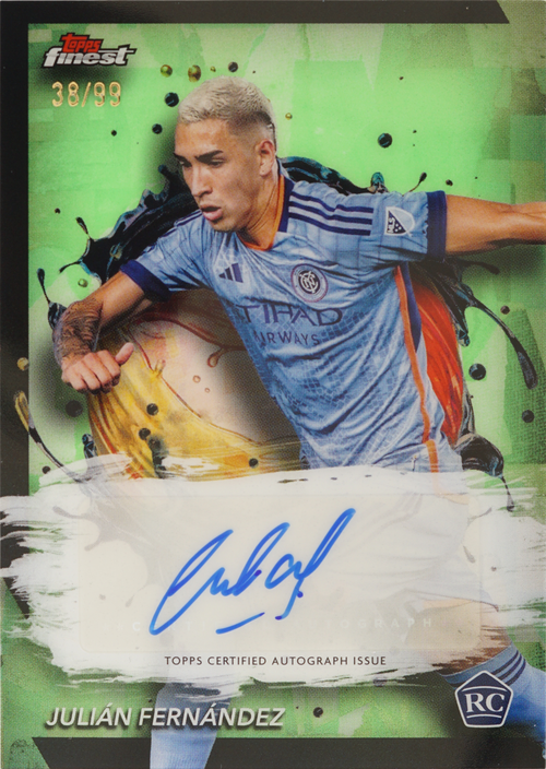 Julián Fernández trading card