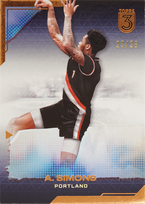 Anfernee Simons trading card