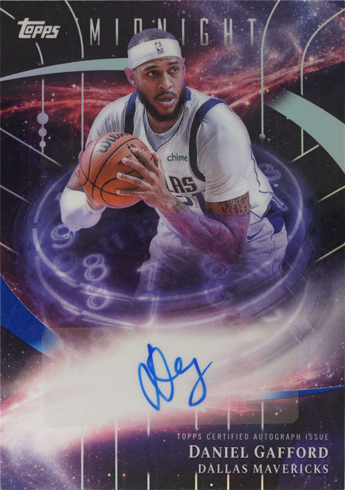 Daniel Gafford trading card