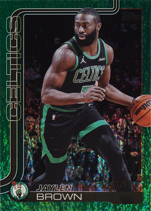 Jaylen Brown trading card