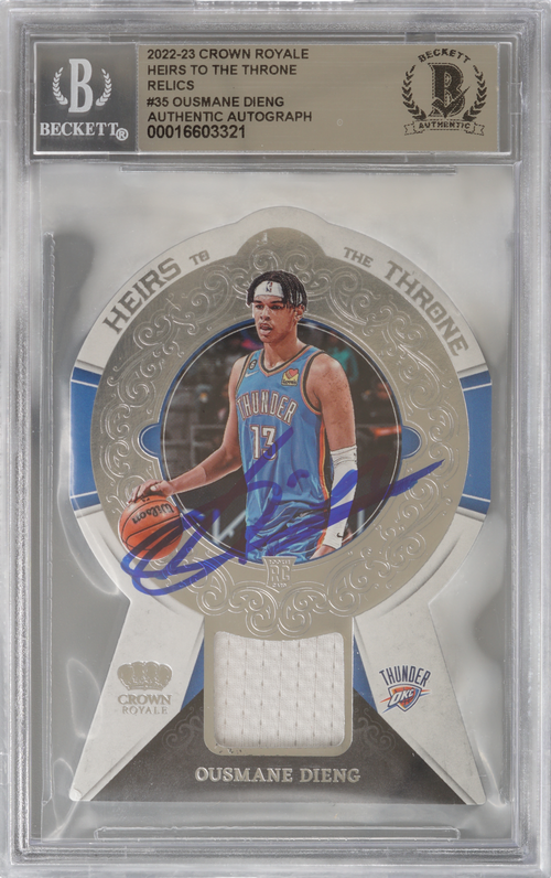 Ousmane Dieng trading card