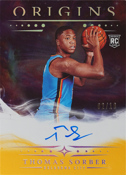 Thomas Sorber trading card