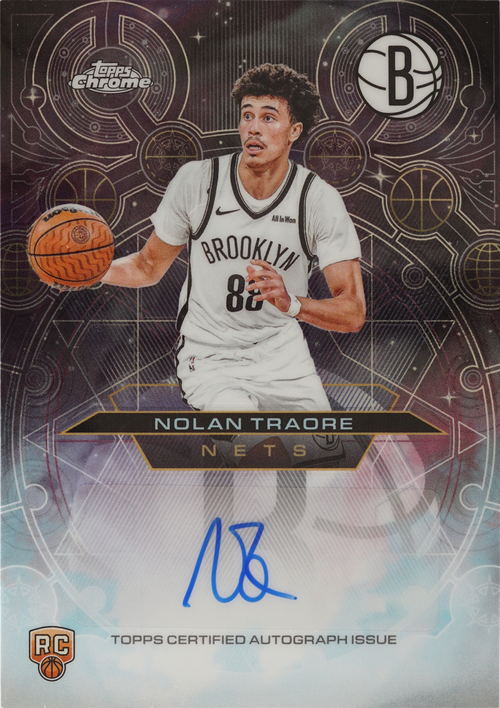 Nolan Traore trading card