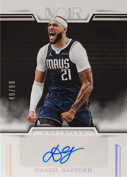 Daniel Gafford trading card