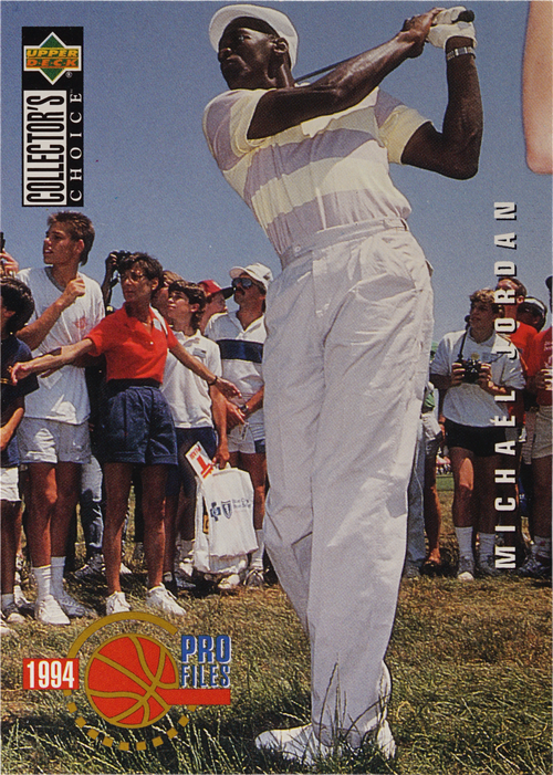 Michael Jordan trading card