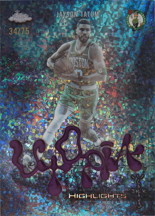 Jayson Tatum trading card