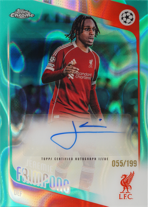 Jeremie Frimpong trading card