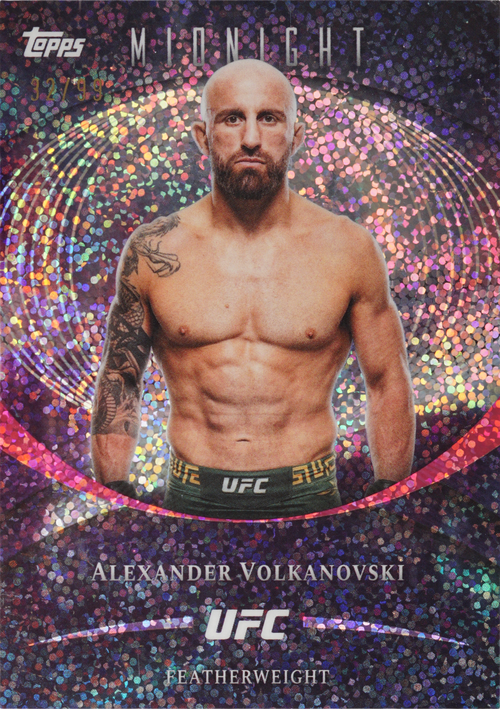 Alexander Volkanovski trading card