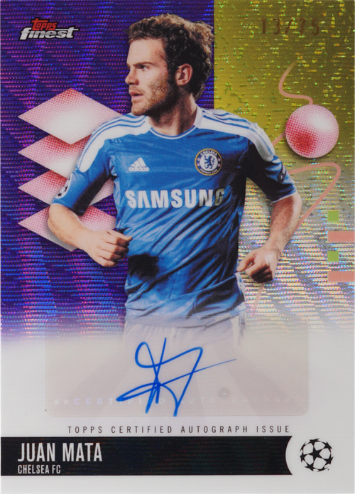 Juan Mata trading card