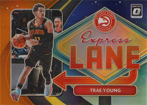 Trae Young trading card