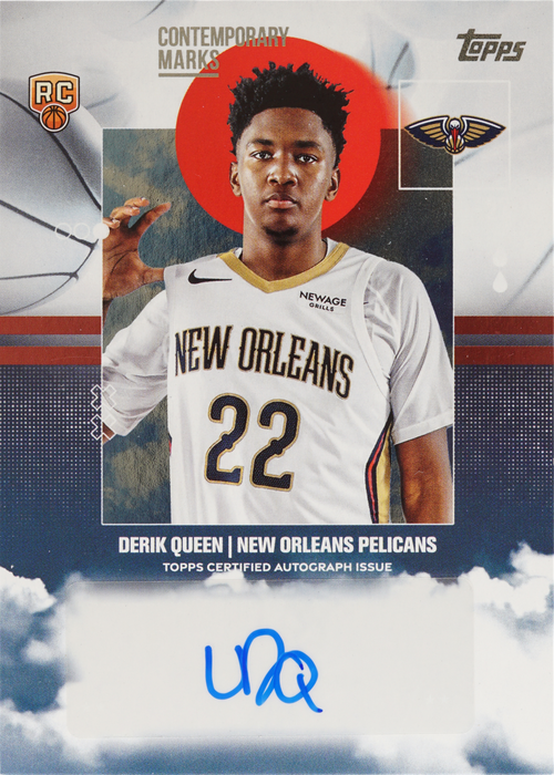 Derik Queen trading card