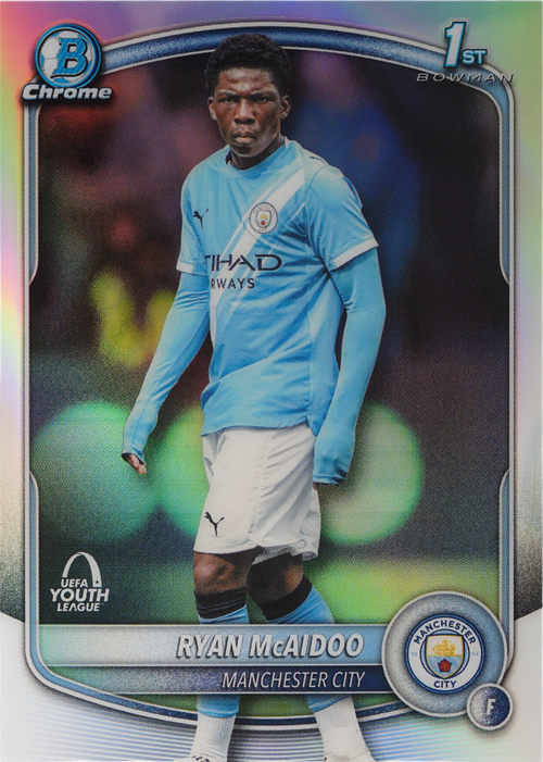 Ryan McAidoo trading card