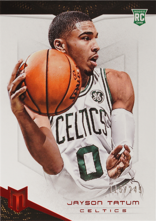 Jayson Tatum trading card