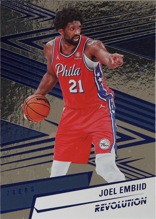 Joel Embiid trading card