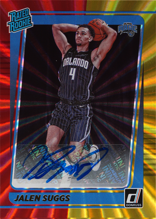 Jalen Suggs trading card