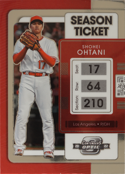 Shohei Ohtani trading card
