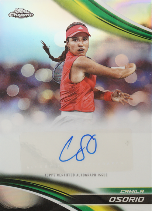 Camila Osorio trading card