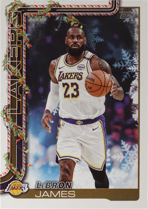 LeBron James trading card