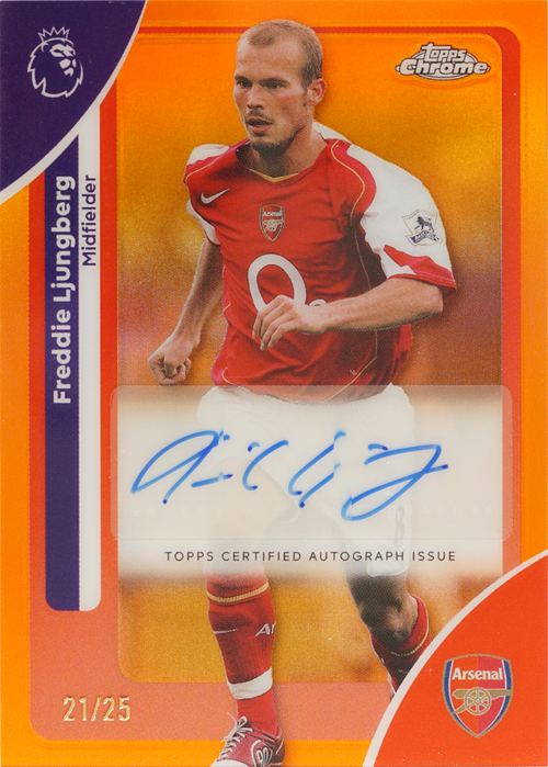 Freddie Ljungberg trading card