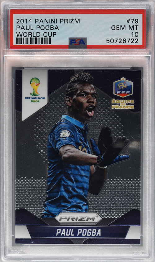 Paul Pogba trading card