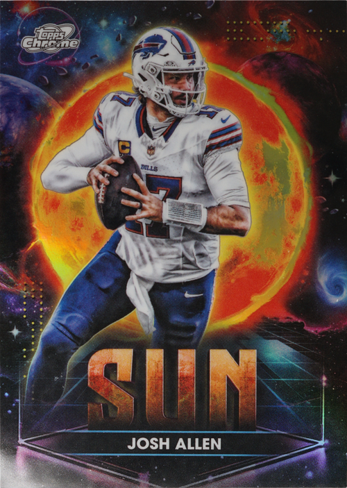 Josh Allen trading card