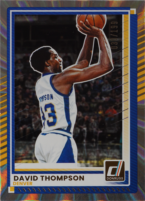 David Thompson trading card