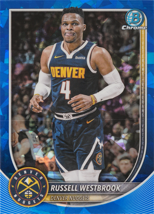 Russell Westbrook trading card