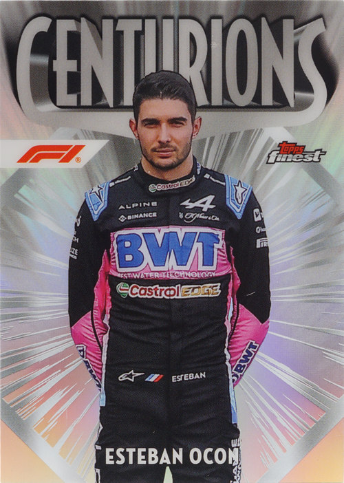 Esteban Ocon trading card