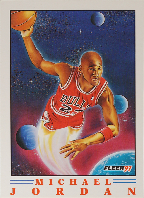 Michael Jordan trading card
