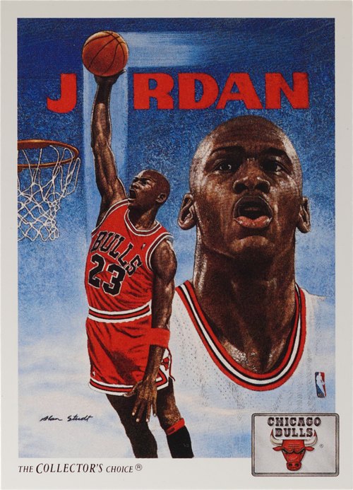 Michael Jordan trading card