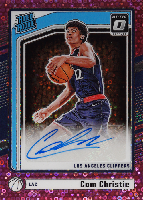 Cam Christie trading card
