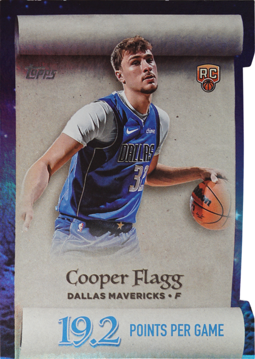 Cooper Flagg trading card