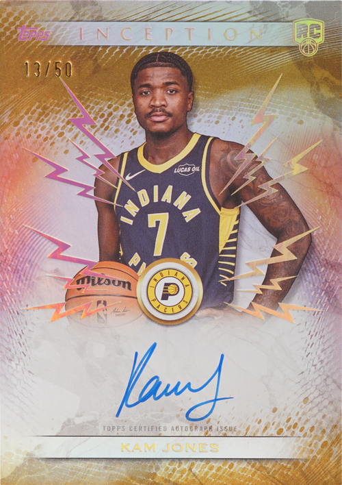 Kam Jones trading card