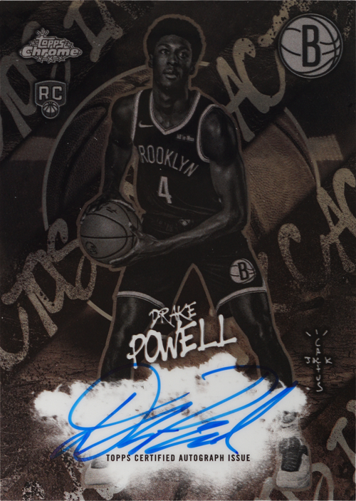 Drake Powell trading card