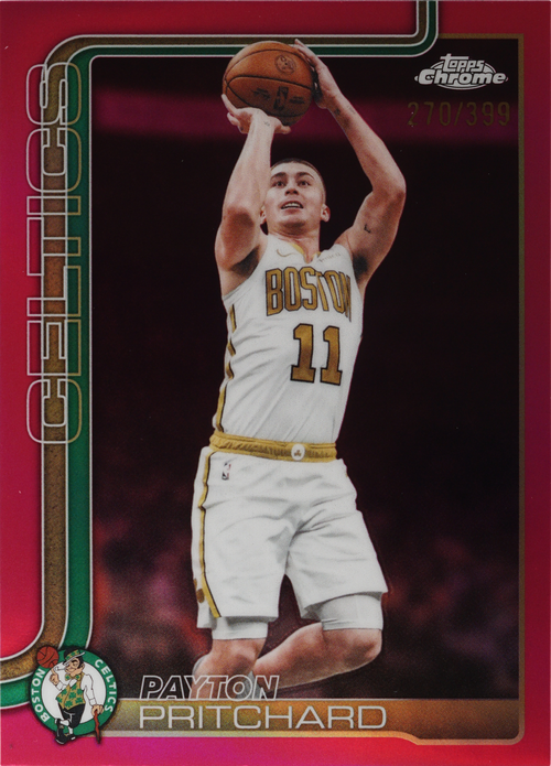 Payton Pritchard trading card