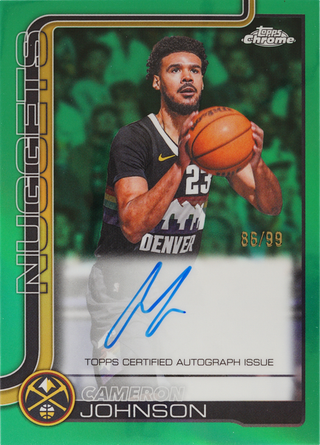Cameron Johnson trading card