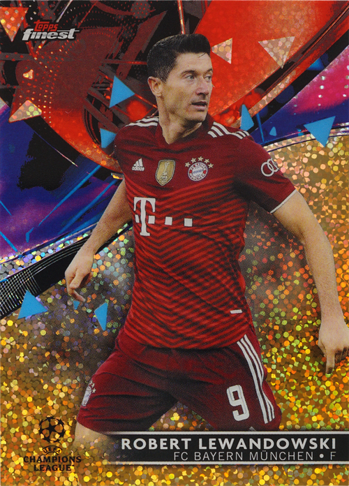 Robert Lewandowski trading card