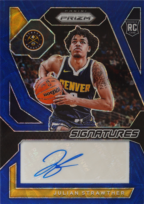 Julian Strawther trading card