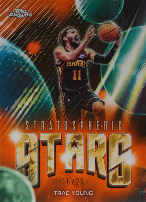 Trae Young trading card
