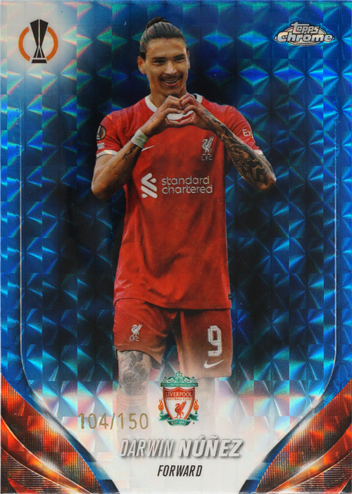 Darwin NĂșñez trading card