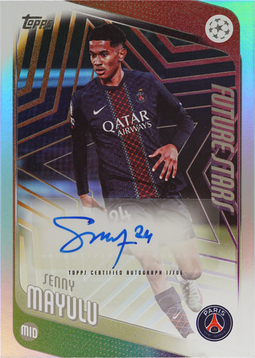 Senny Mayulu trading card