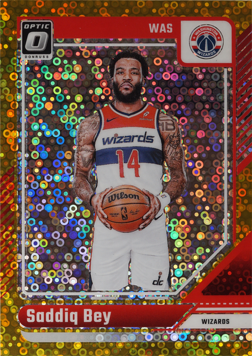 Saddiq Bey trading card