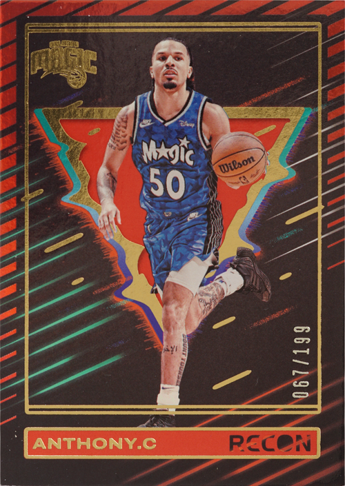 Cole Anthony trading card