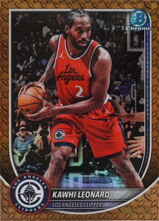 Kawhi Leonard trading card