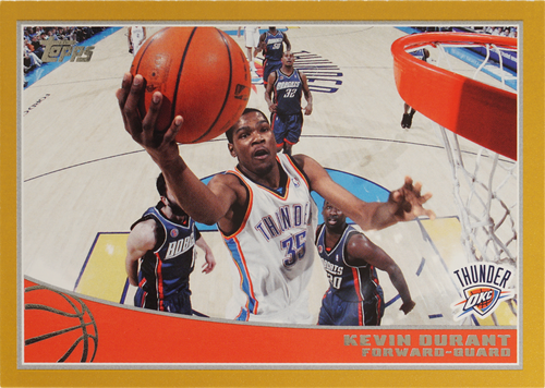 Kevin Durant trading card