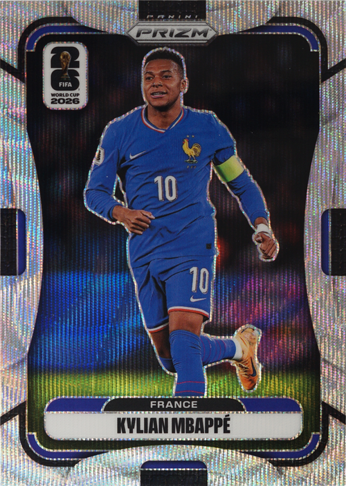 Kylian Mbappe trading card