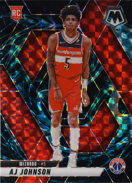 AJ Johnson trading card
